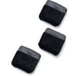ARTDESHINE | APPLIKATOR PAD | Microsuede schwarz | 3 Stück