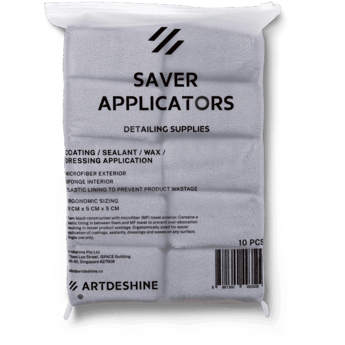 ARTDESHINE | Coating SAVER APPLIKATOR | Mikrofaser | 10er-Pack – Bild 3