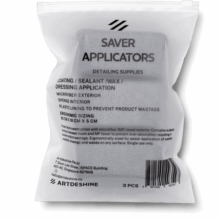 ARTDESHINE | Coating SAVER APPLIKATOR | Mikrofaser | 3er-Pack – Bild 3