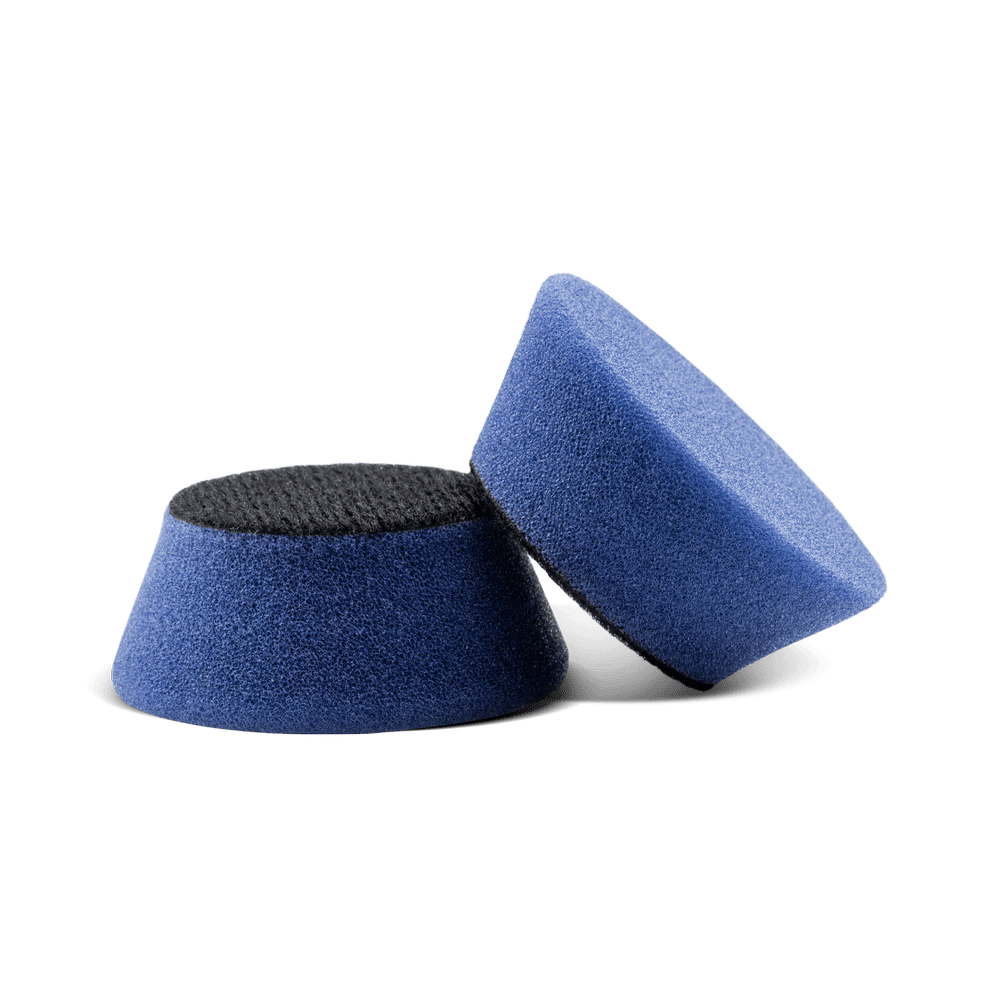 scholl-concepts-mini-heavy-cutting-polierpad-blau-size-xxs-48mm SCHOLL | MiniPad | XXS | 48/20mm | navyblau | CUT 5/10 | 2er Pack – Bild 1