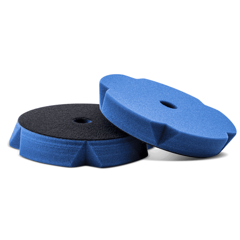 scholl-concepts-ninja-finishing-pad-polierschwamm-blau-size-m-140mm SCHOLL | NINJA Finish Pad | M | 140/25mm | blau | CUT 1/10 | 2er Pack – Bild 1